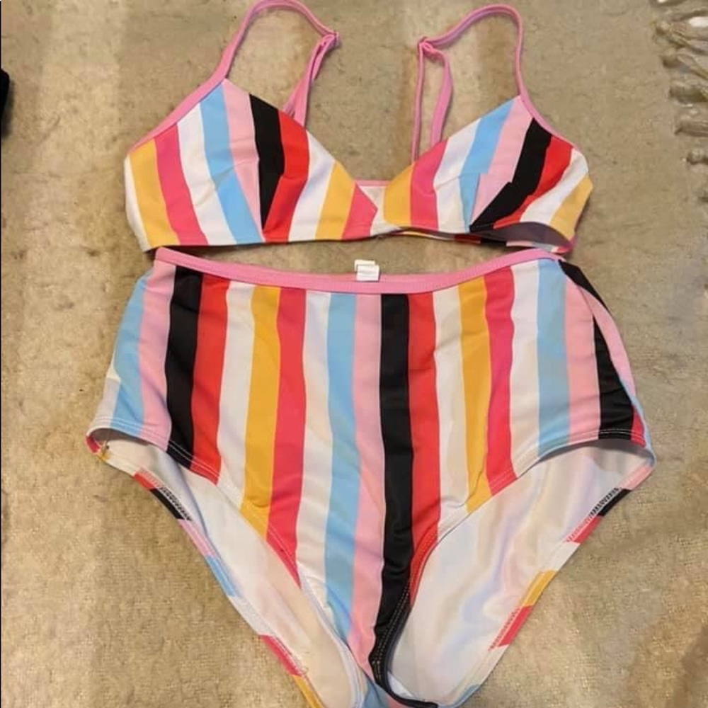 High waist bikini